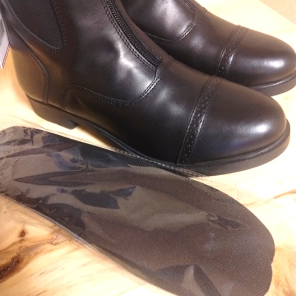 OEQ Ladies CoreRide Leather Paddock Boot 8 - Picture 8 of 9